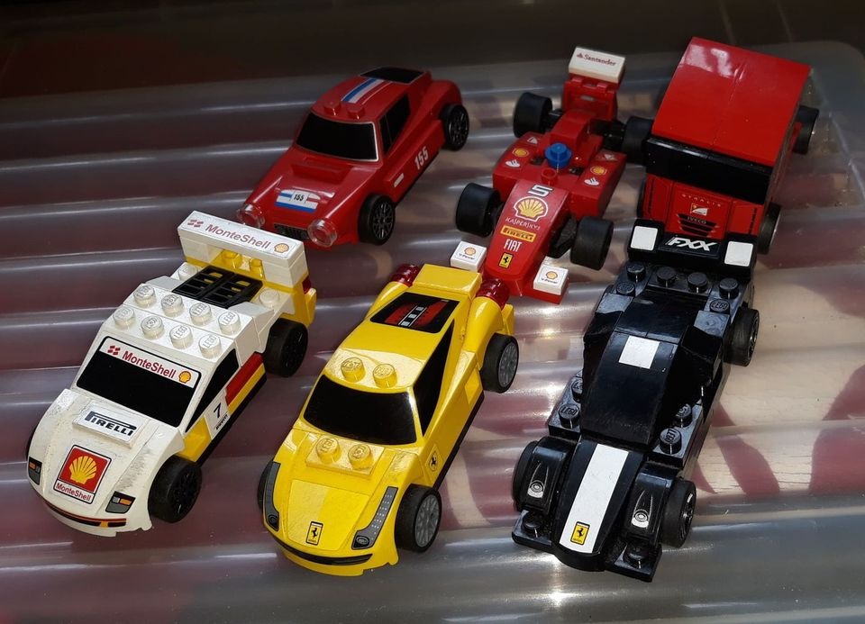 Lego Shell Ferrari Car Series 1 2 Hobbies Toys Toys Games