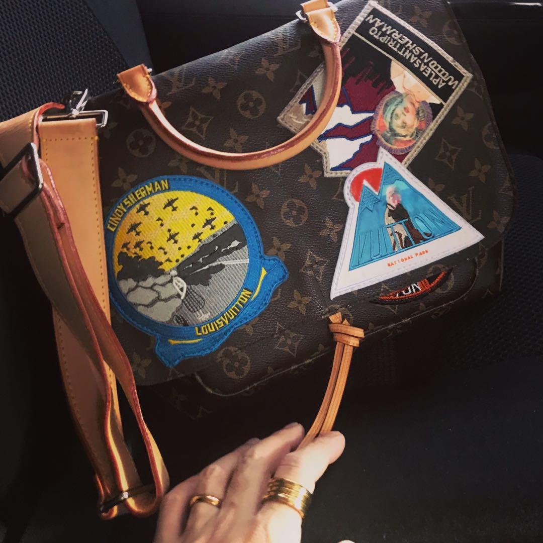 Louis Vuitton Cindy Sherman Camera Messenger Bag Patch Embellished Monogram  at 1stDibs