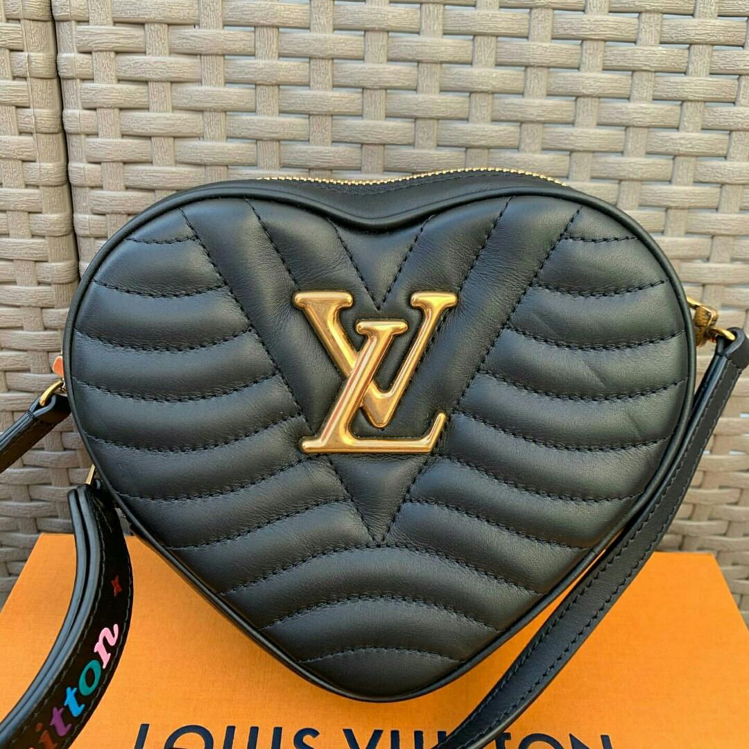 Lv New Wave Heart Bag, Luxury, Bags & Wallets On Carousell