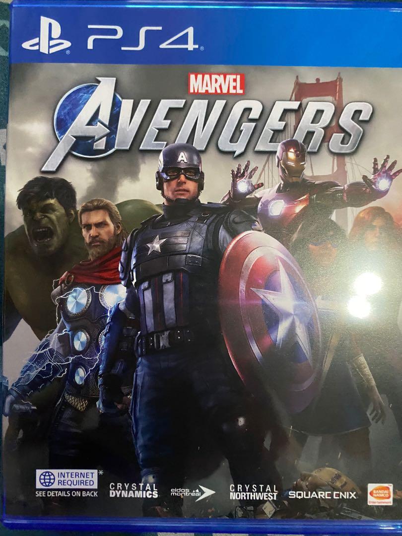 Marvel Avengers Ps4 Video Gaming Video Games On Carousell