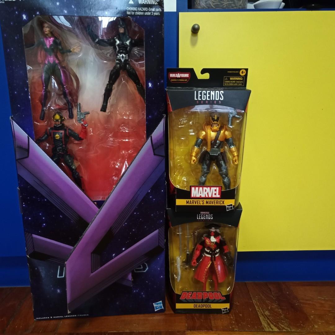 Marvel Legends Thanos Imperative Sdcc Exclusive Blastaar Starlord Black Bolt Medusa Maverick Pirate Deadpool Toys Games Bricks Figurines On Carousell