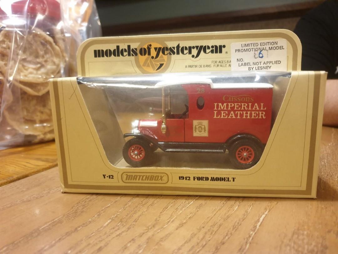 matchbox models of yesteryear limited edition