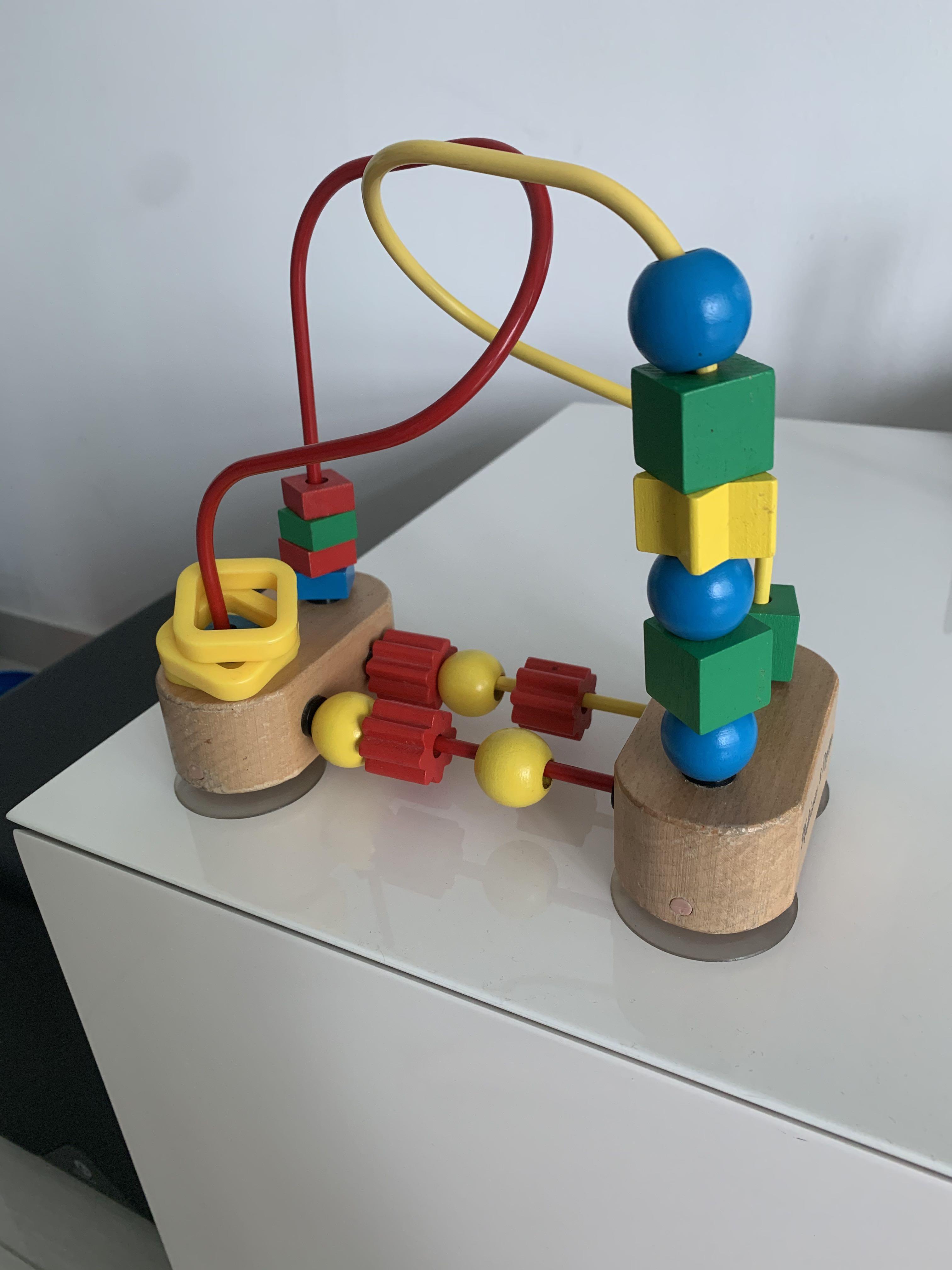 melissa and doug wooden bead maze