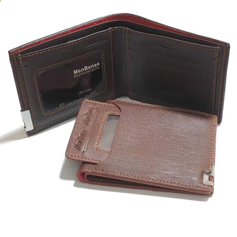 Men Bense - Slim Leather Wallet, Men's Fashion, Watches & Accessories ...