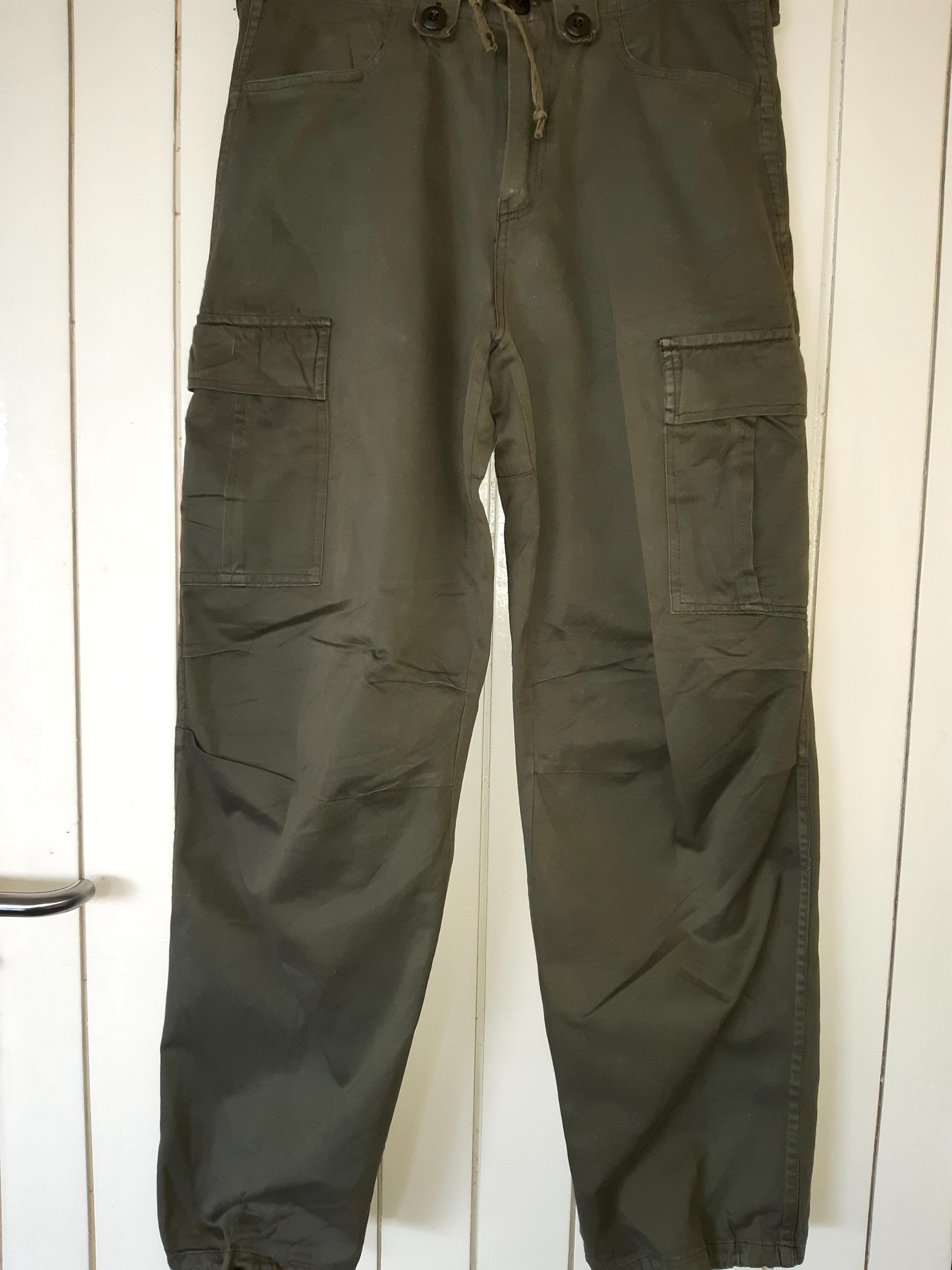 mens cargo pants with drawstring bottoms