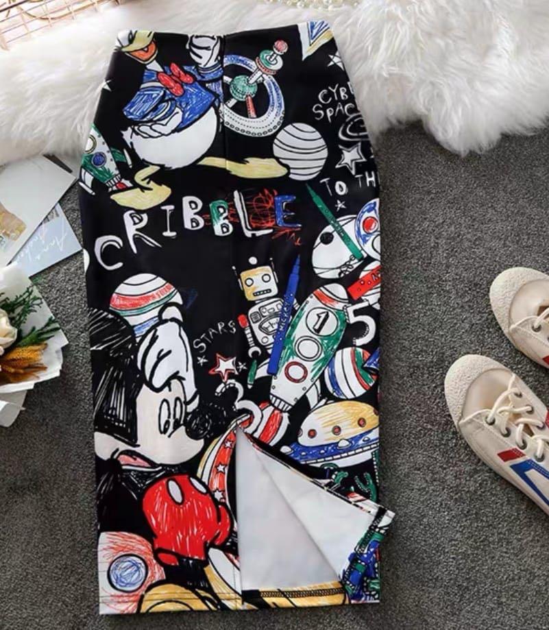 Mickey mouse pencil skirt clearance