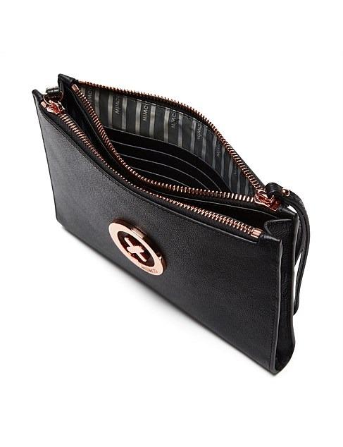 Mimco double pouch deals