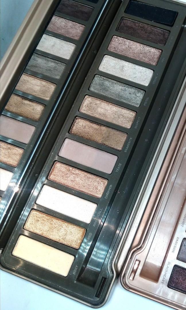 Naked 2 Palette Authentic (Category: Makeup) located in Quezon City. Submitted by curatedbygel (Listing ID 1033211310, Image 1). Description: What you see is what you get. Case is in a good condition. Pans detached from palette already, perfect for magnetic palette users (it took 2 hours!) No brush Buy preloved at your own risk and manage expectations. Negotiable..