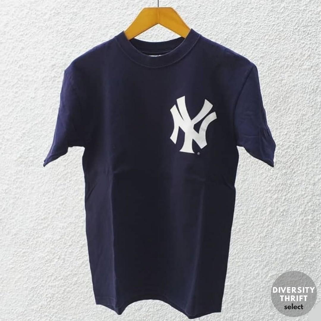 ADIDAS X MLB YANKEES JERSEY, Fesyen Pria, Pakaian , Atasan di Carousell