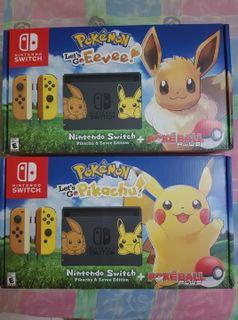 Nintendo Switch Limited Edition Gen 1 Pokemon