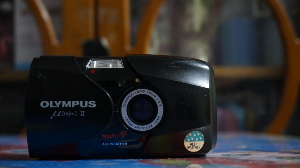 Olympus Mju Ii 35mm Film Camera Photography On Carousell