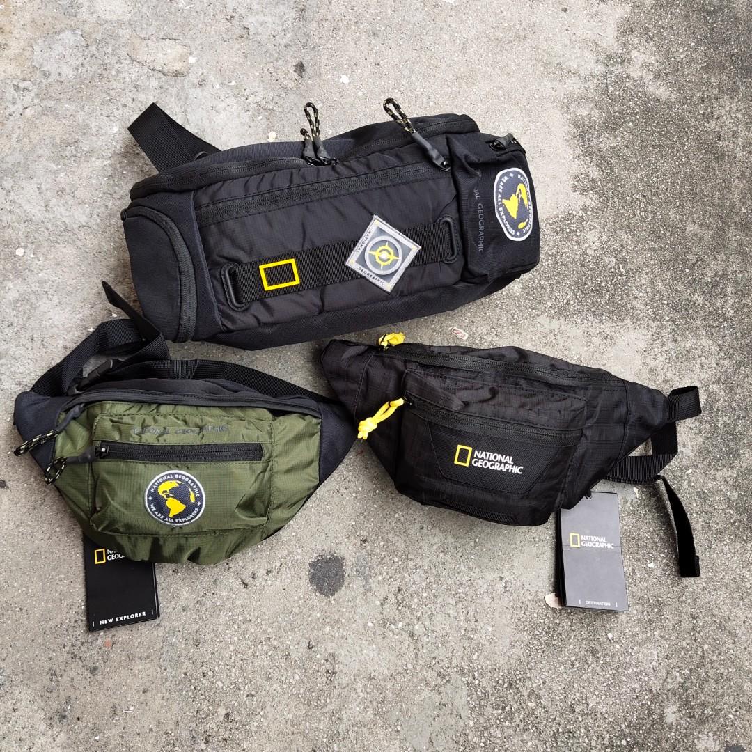 ORIGINAL NATIONAL GEOGRAPHIC WAIST AND SLING BAG Men s Fashion