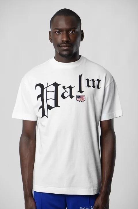 Palm angels gothic tee discount