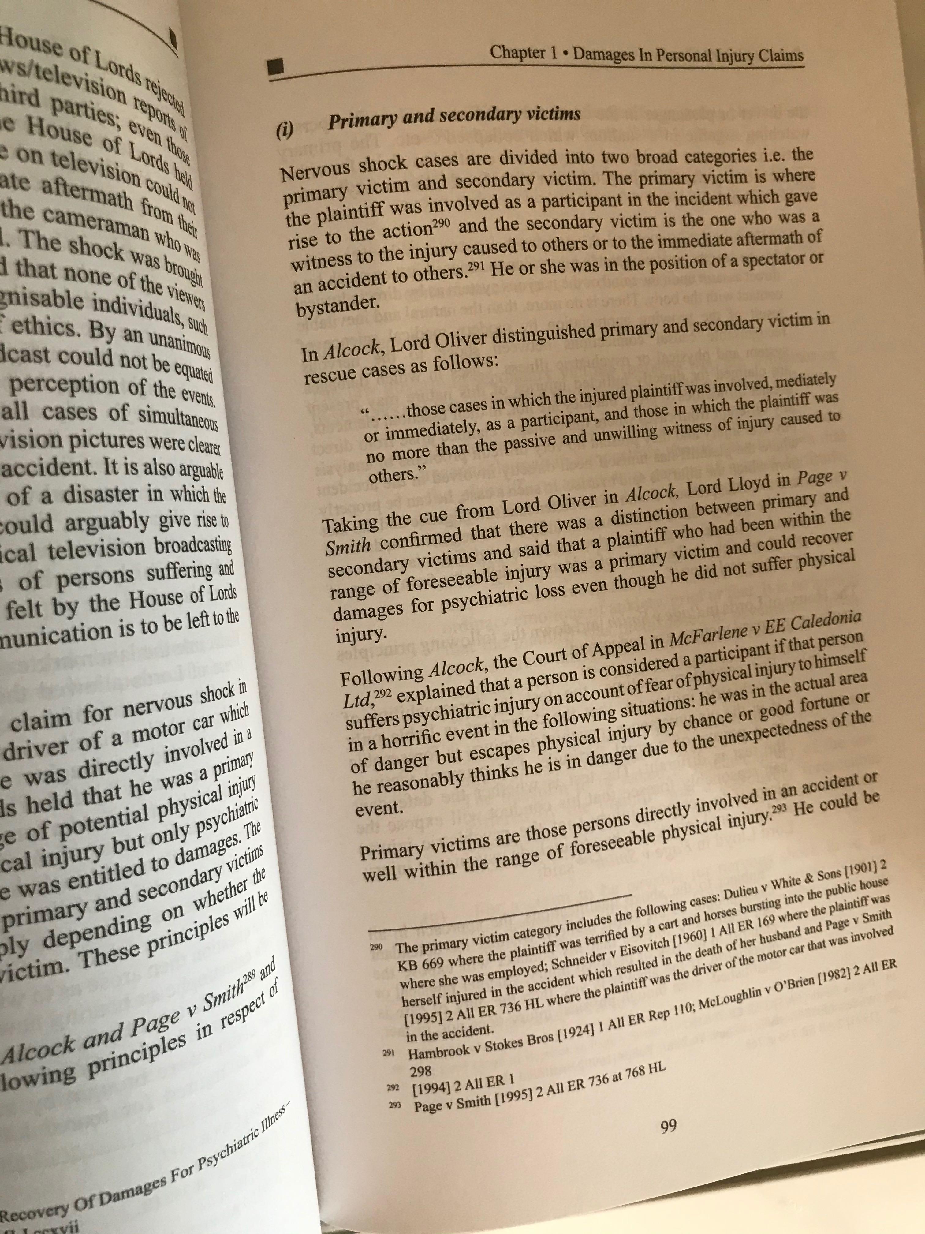 Personal Injury Claims (second edition) - S. Santhana Dass (Law book),  Hobbies & Toys, Books & Magazines, Textbooks on Carousell