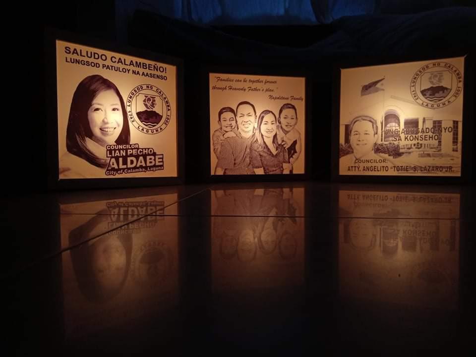 personalized desk lamp