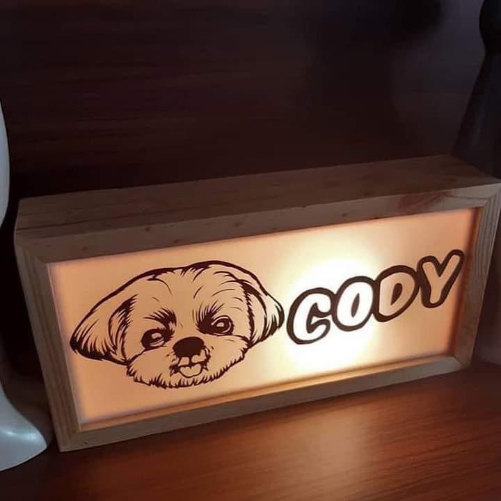 personalized desk lamp