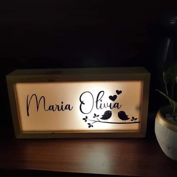 personalized desk lamp