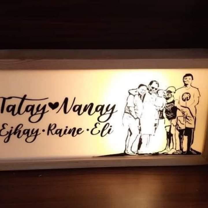 personalized desk lamp