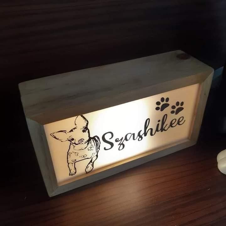personalized desk lamp