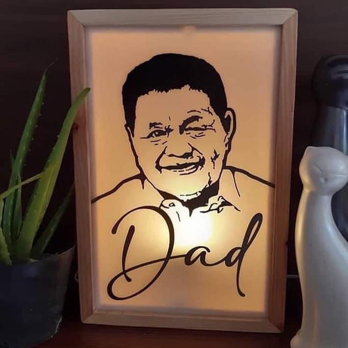 personalized desk lamp