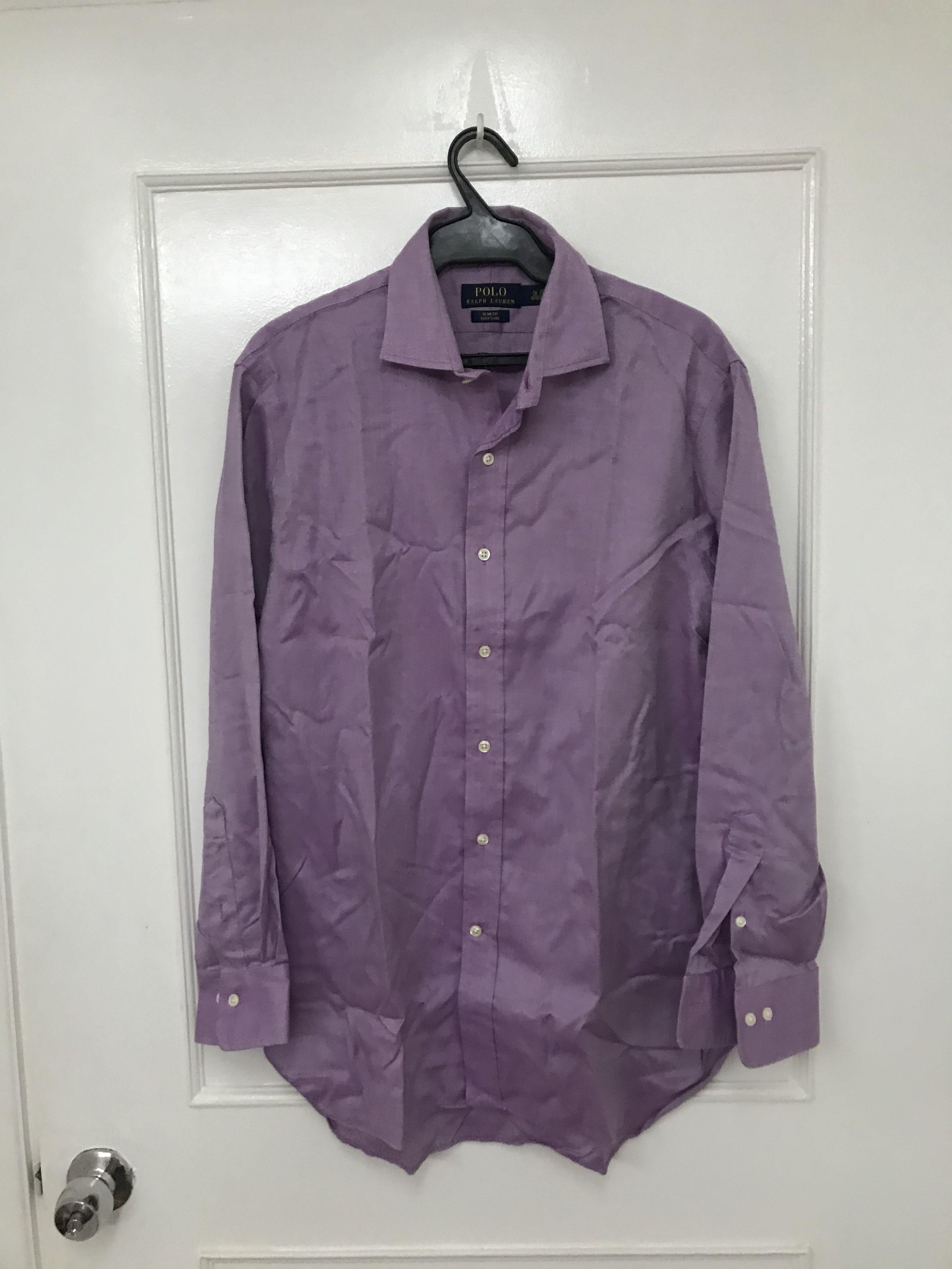 ralph lauren easy care slim fit