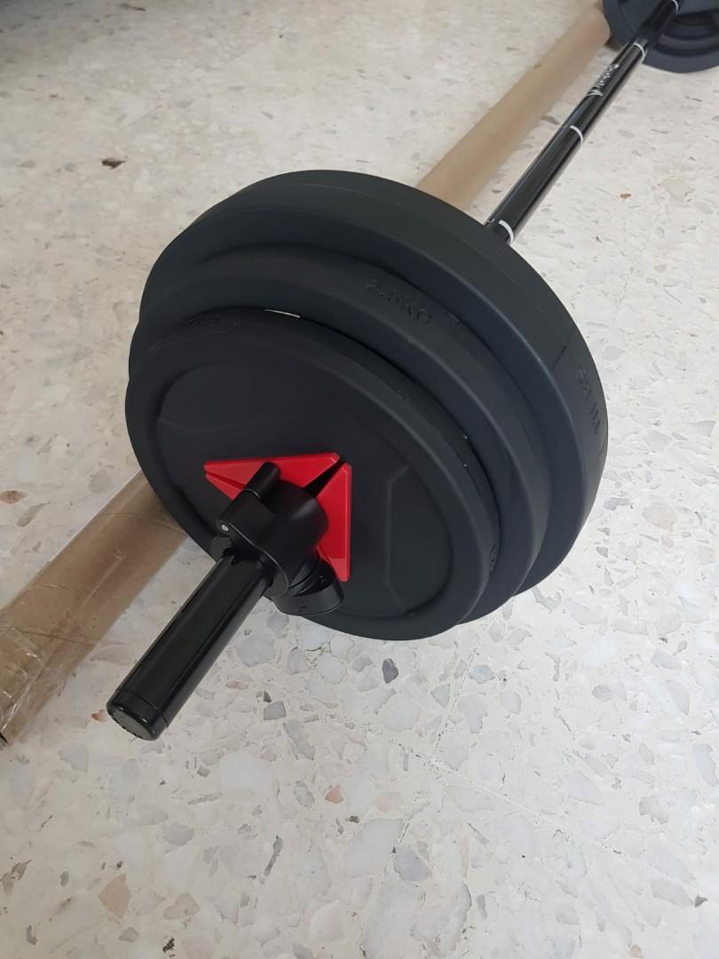 Reebok Weight Set Sports Equipment Exercise Fitness Weights