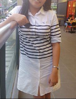 Regata White 3/4 dress