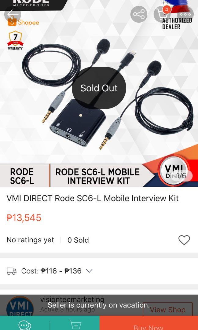 Rode Interview Kit (Steal Price!), Audio, Voice Recorders on Carousell