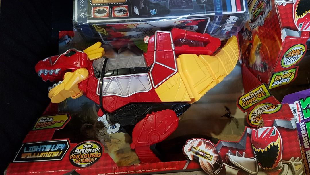 Rumble and roar t rex zord top