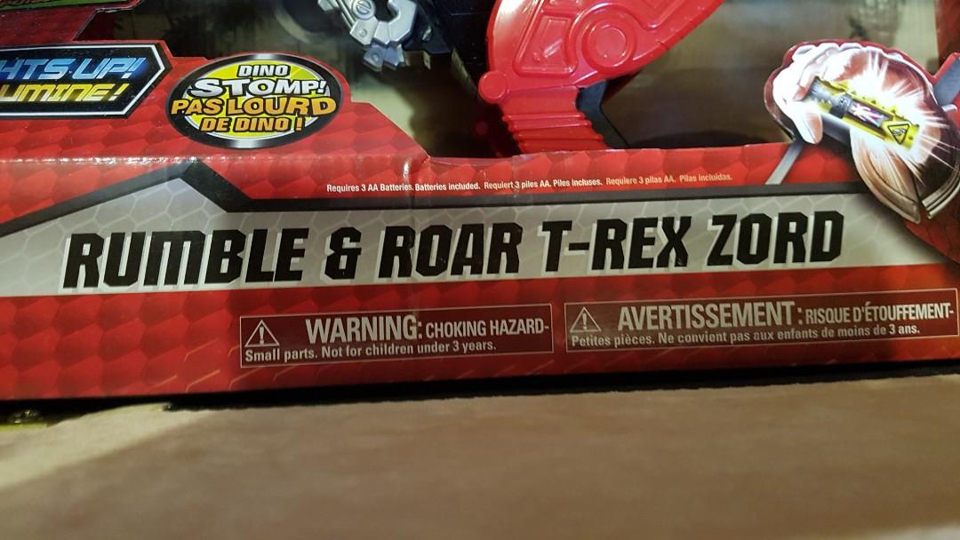 Rumble and roar t rex zord deals