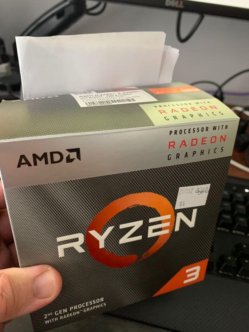 Ryzen R3 3200g APU Computers Tech Parts Accessories