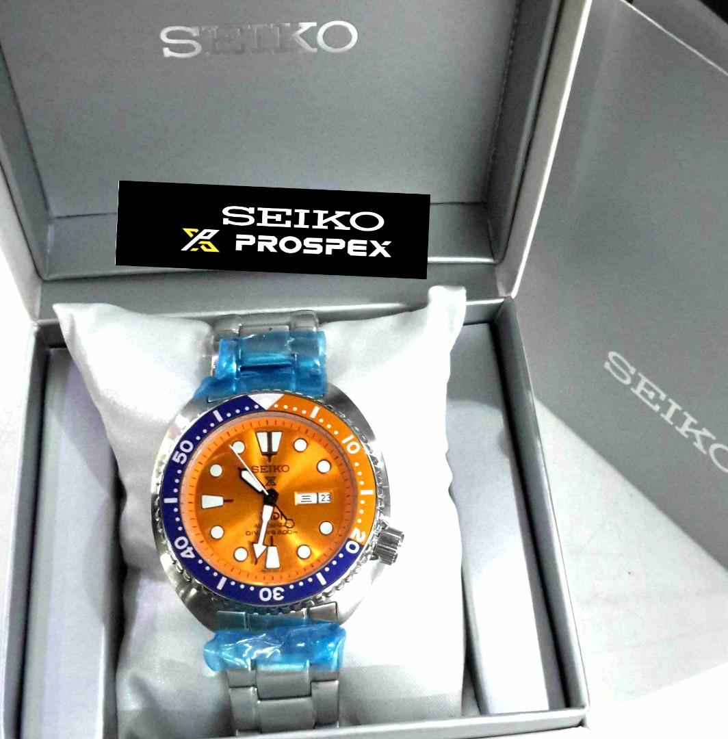 Seiko Prospex Turtle Diver's 200m Automatic 44mm Orange Dial, Men's  Fashion, Watches & Accessories, Watches on Carousell
