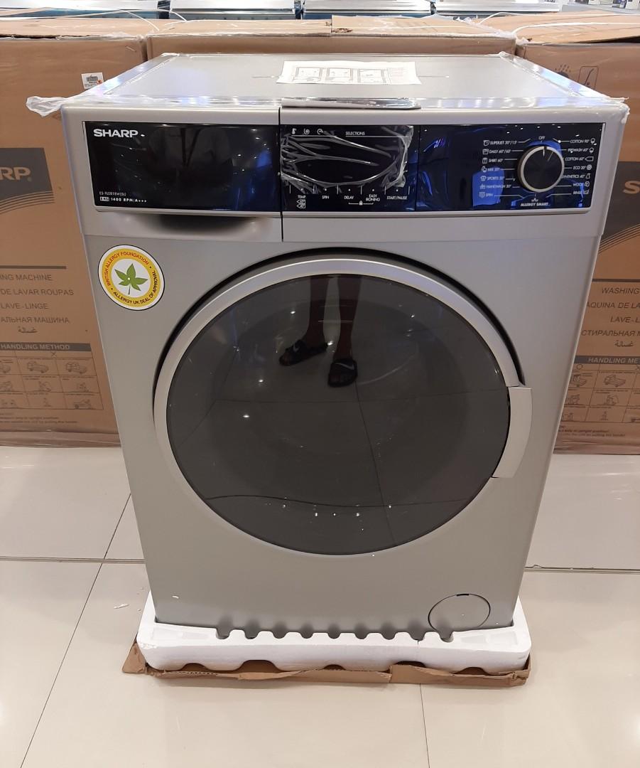 Sharp front 2025 load washing machine