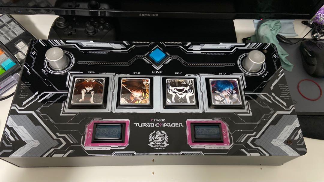 Sound Voltex SDVX Controller Turbo Charger