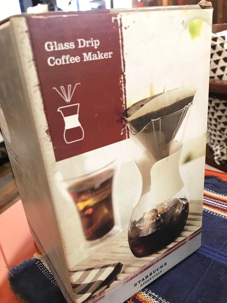Starbucks Glass Drip Coffee Maker, TV & Home Appliances, Kitchen