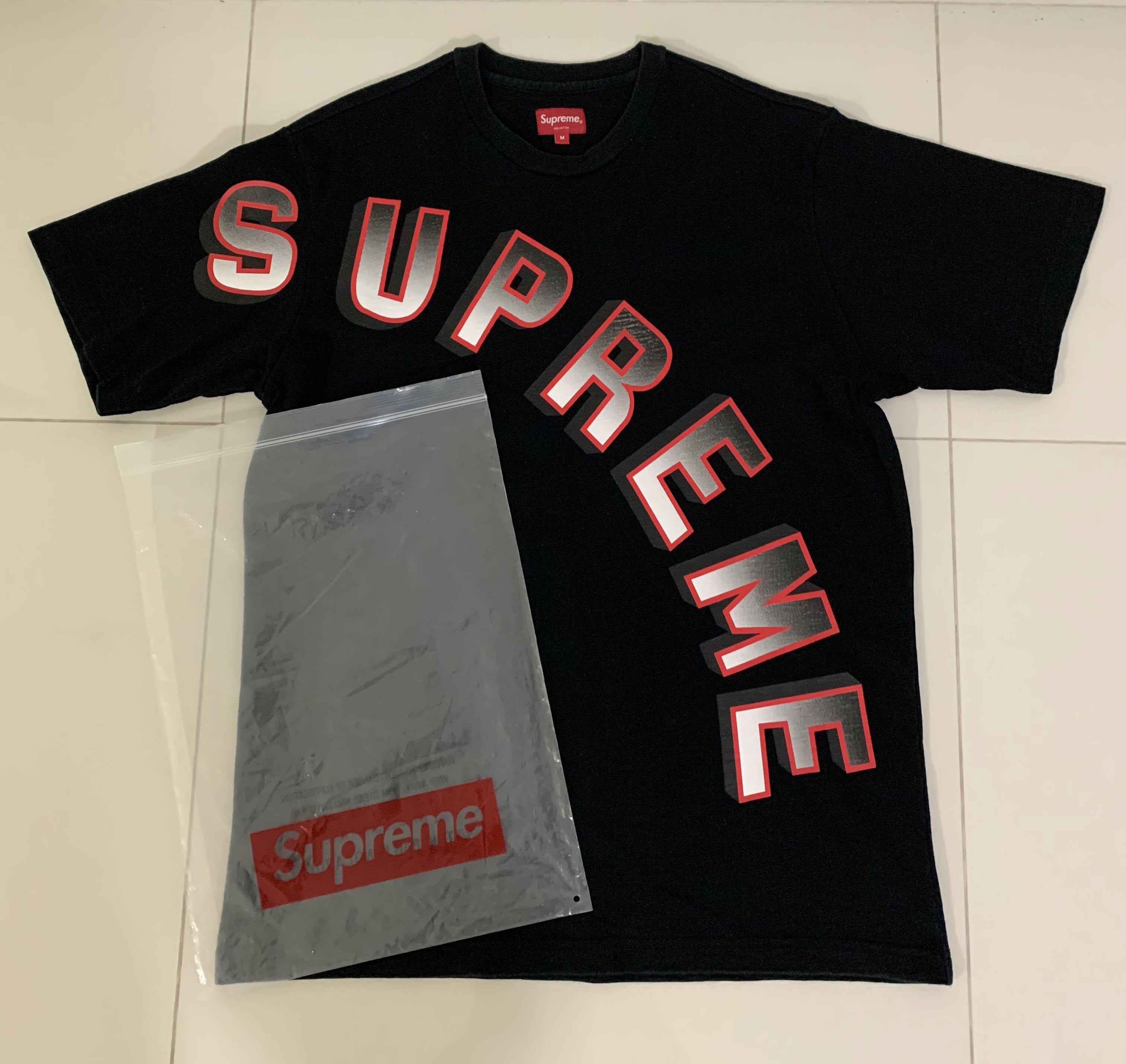 Supreme gradient best sale arc tee