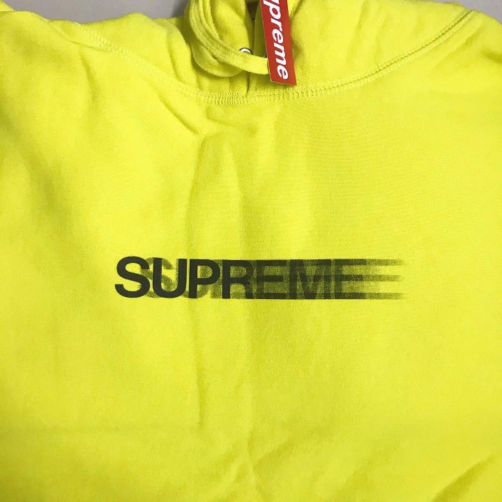 Supreme Motion Logo Hoodie Men S Fashion Clothes Tops On Carousell