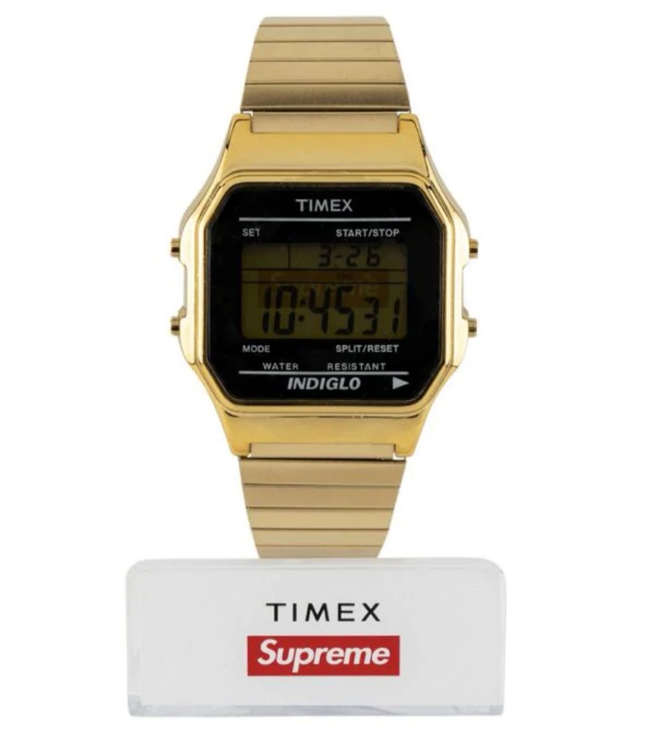 Supreme x Timex Gold Watch Mobile Phones Gadgets Wearables