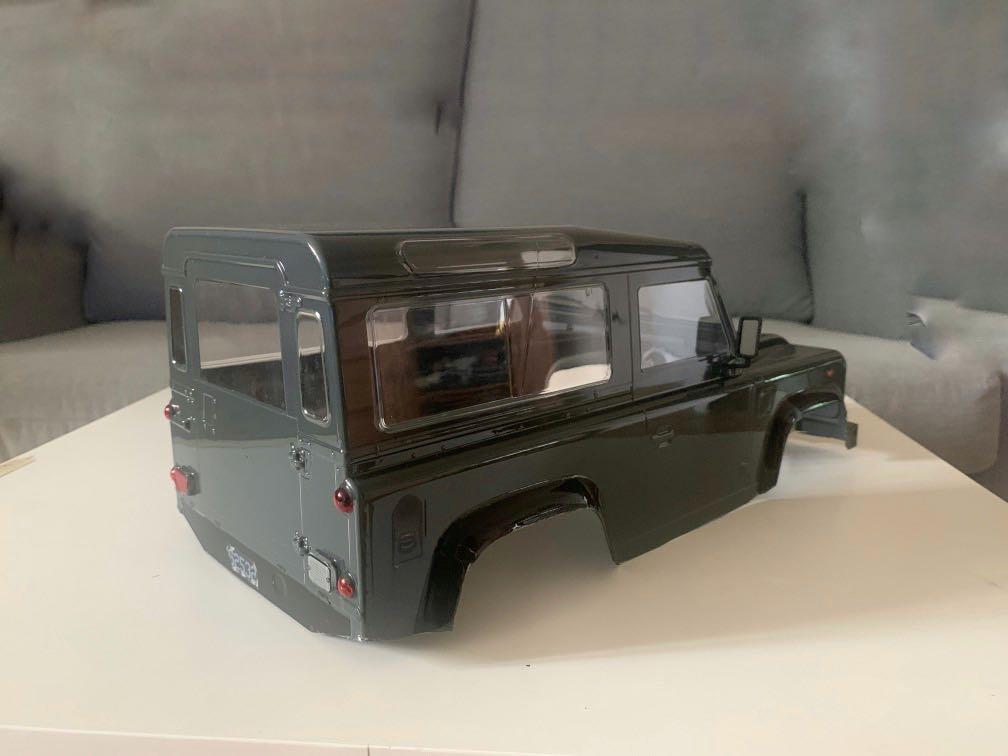 Tamiya RC car Land Rover body shell only 1/10, Everything Else on Carousell