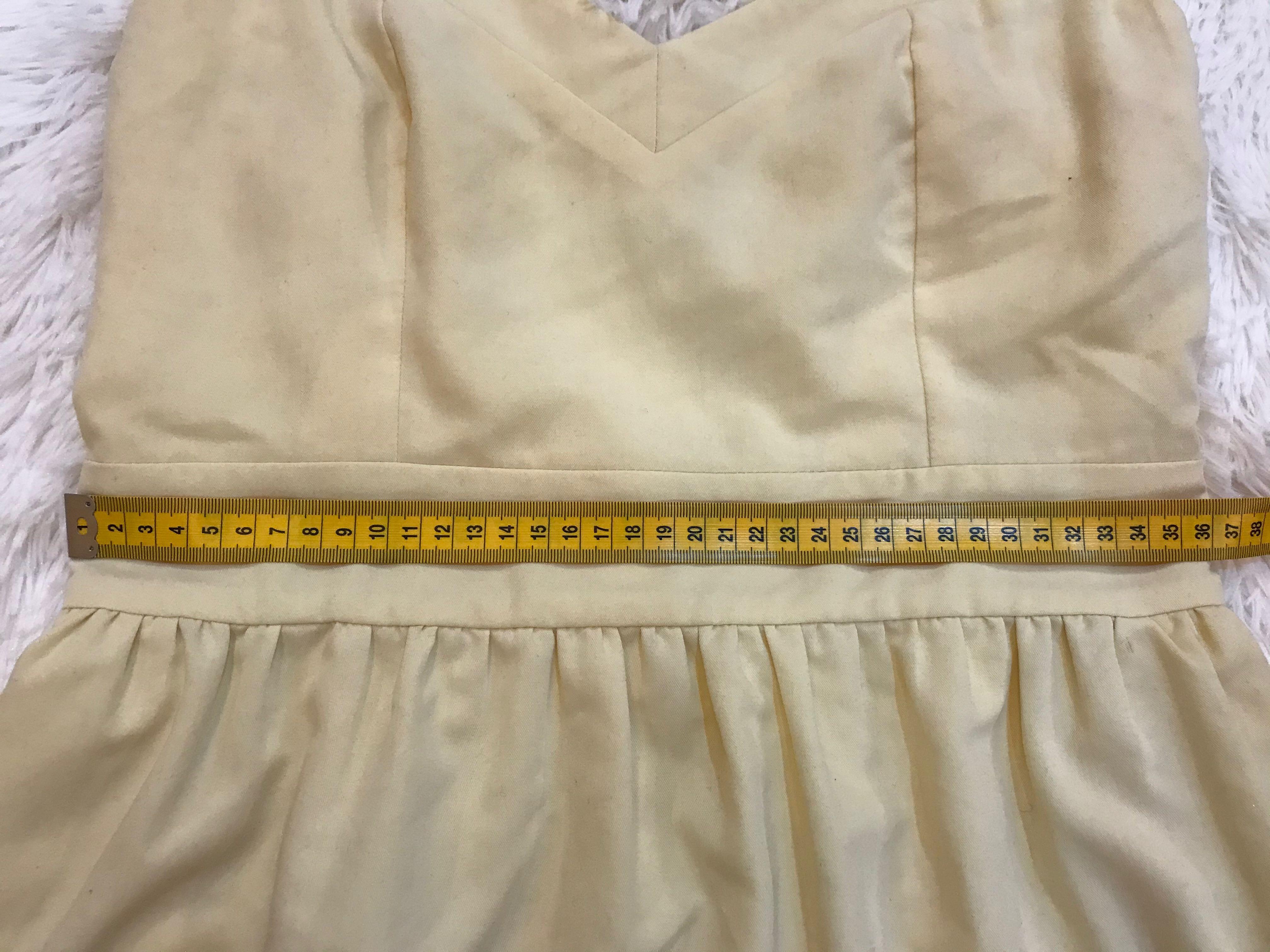 The Mod House - Soft Yellow Dress, Women's Fashion, Dresses & Sets ...