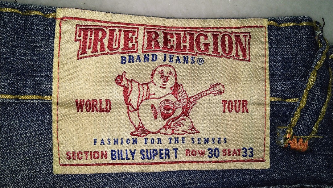 true religion jeans world tour section billy