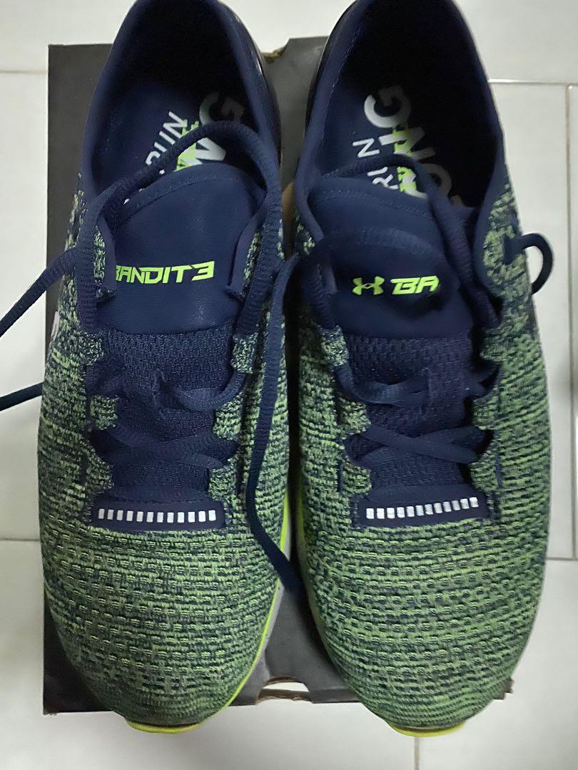 men's ua charged bandit 6 wide 2e running shoes