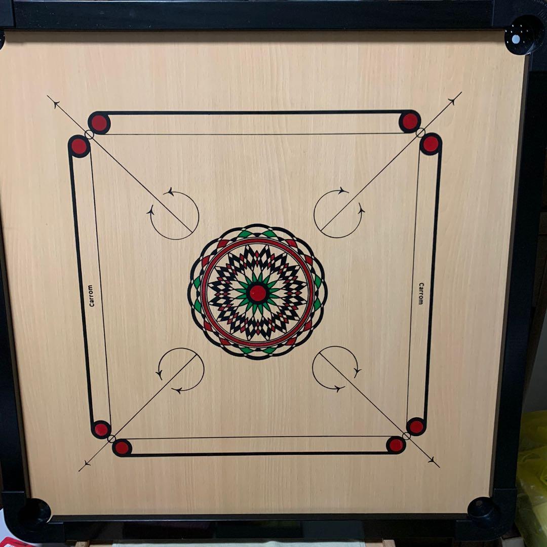 Used carrom board, Hobbies & Toys, Toys & Games on Carousell