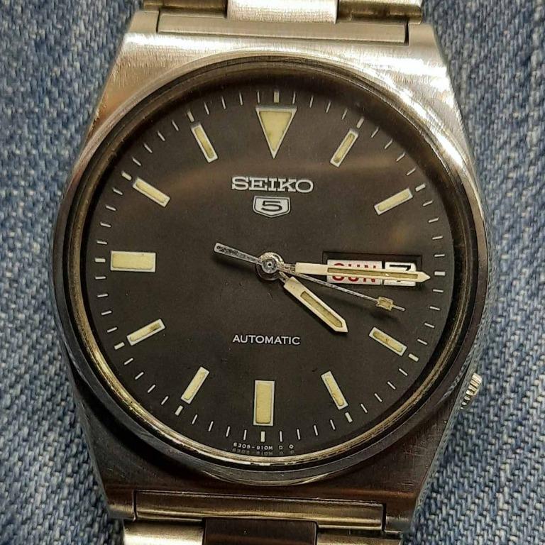 Vintage Seiko 5 6309-9040 Automatic Men's Watch, Women's Fashion ...
