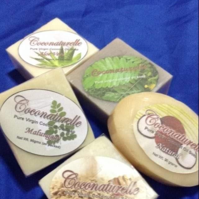 Virgin Coconut Oil Soap (Category: Body Care) located in Calauan. Submitted by amaris.boutique.ph (Listing ID 1033346935, Image 1). Description: Virgin Coconut Soap comes with different variants that add up to the benefits of the VCOil itself! Here are some of the Coconaturalle VCO soap benefits : ✔️ Moisturise your skin ✔️100% pure cold pressure virgin coconut oil ✔️Has revitalizing and antimicrobial properties ✔️Rich in Vitamin E 💯 ✔️Prevents 
