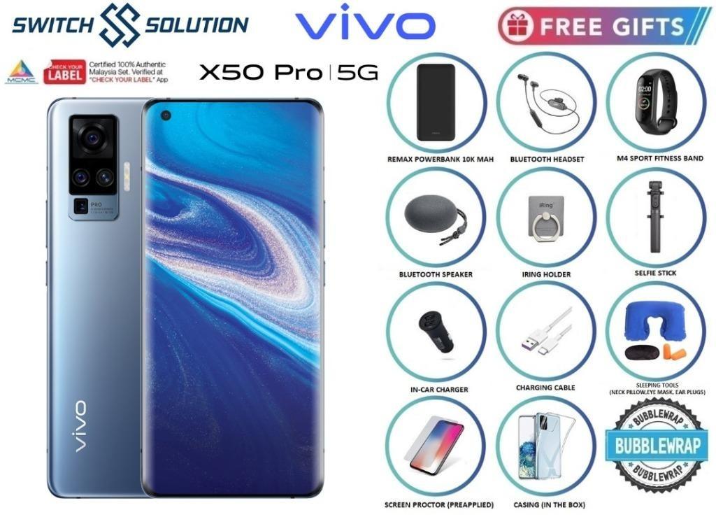 Vivo X50 Pro 5g 8gb 256gb My Set Freebies Mobile Phones Tablets Android Phones Others On Carousell