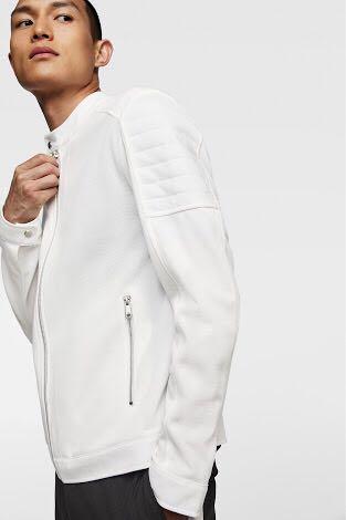 Zara man white jacket clearance