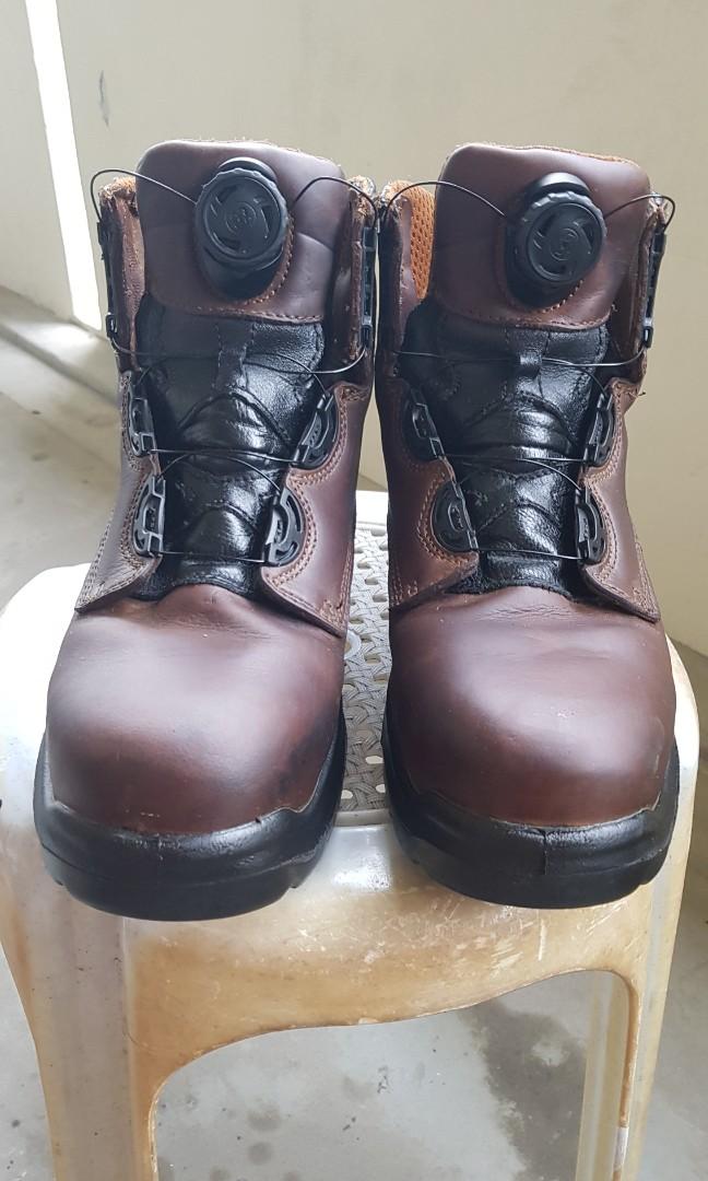 Red Wing boots with steeltoe, Men's 