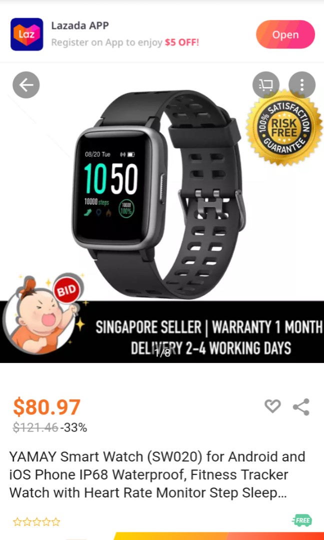 App yamay smartwatch top
