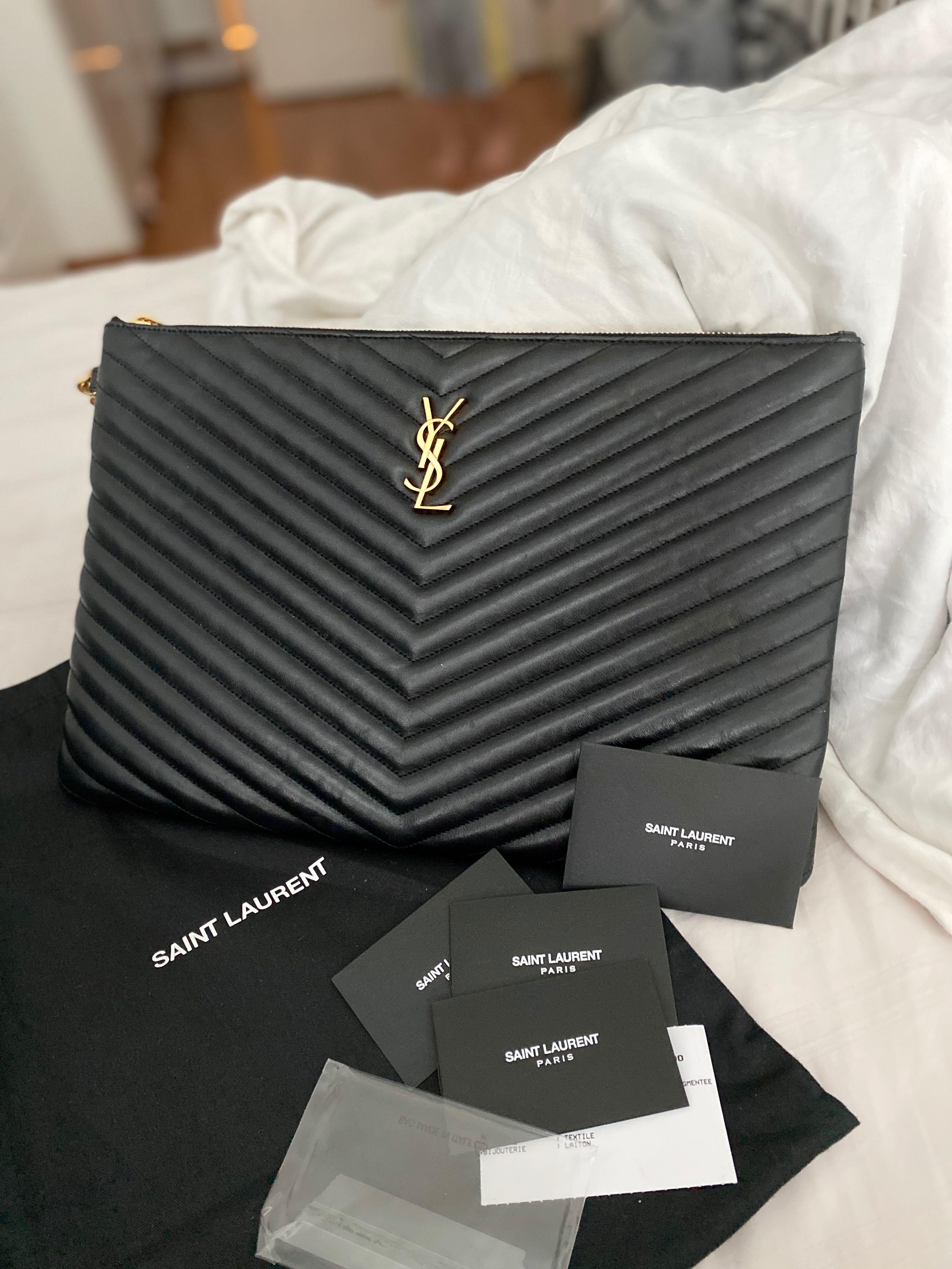 Ysl document bag on sale